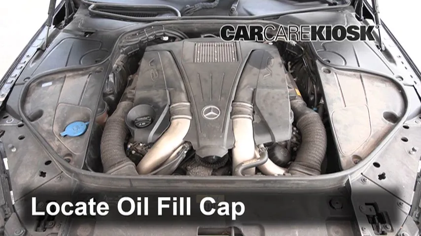 2016 Mercedes-Benz S550 4Matic 4.6L V8 Turbo Huile